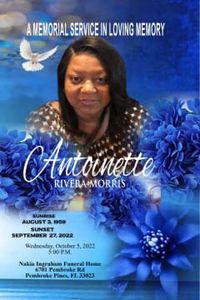 Antoinette Rivera Morris