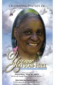 YVONNE  WATSON-HILL