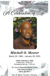 MITCHELL ONEAL MOORER