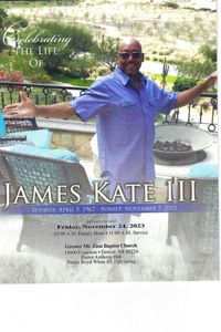 JAMES  KATE, III