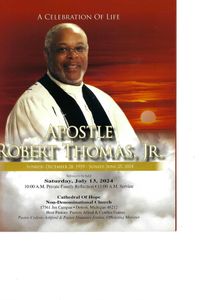 APOSTLE ROBERT  THOMAS, JR.