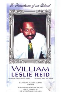 WILLIAM LESLIE REID