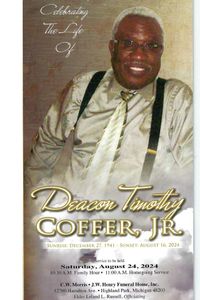 DEACON TIMOTHY  COFFER, JR.