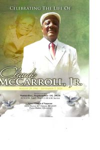 CLAUDE  MCCARROLL