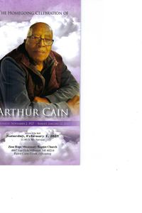 ARTHUR  CAIN