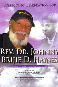 JOHNNY BRIJIE HAYNES