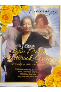 LELIA MARIE GREGORY