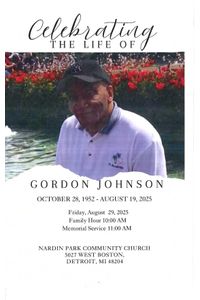GORDON SHELDON JOHNSON