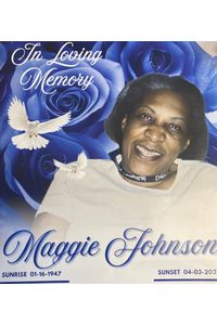 MAGGIE  JOHNSON