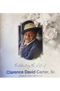 CLARENCE DAVID CARTER, SR.