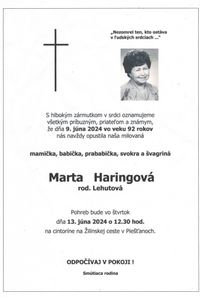 Marta  Haringová
