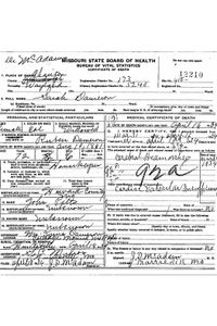 Sarah (Pitts) Dameron