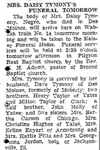 Daisy (Taylor) Tymony