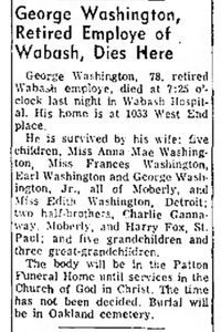 George  Washington Sr.