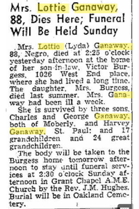 Lottie S Ganaway