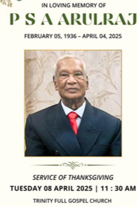 P S A  Arulraj