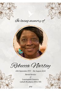Rebecca Narteki Nartey