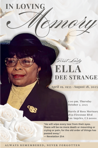 First Lady Ella Dee Strange