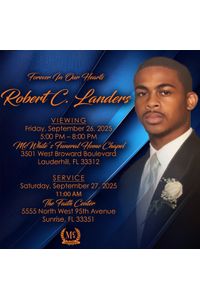 Robert C. Landers Obituary, West Palm Beach, FL