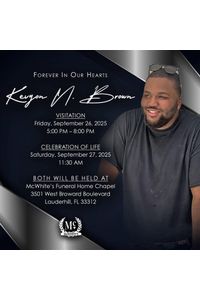 Kevyon N. Brown Obituary, West Palm Beach, FL