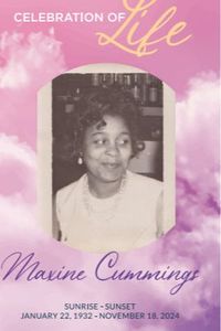 Maxine  Cummings