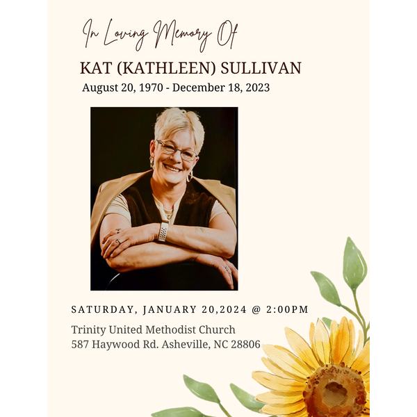 Kathleen Ann Sullivan Obituary in Arden at Mountain View Cremation
