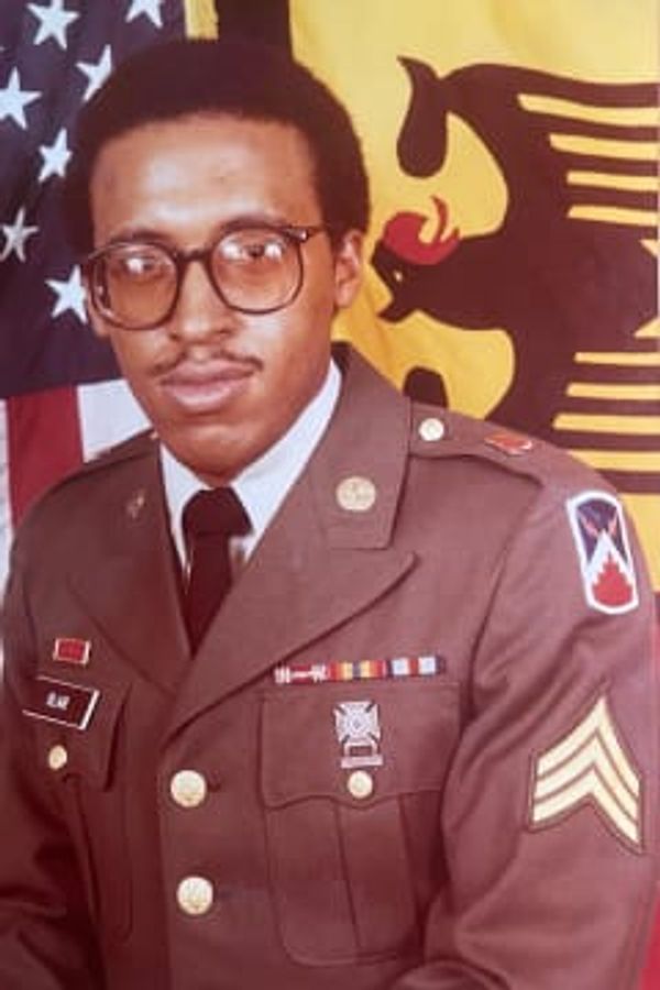 Portrait of Sfc Charles Blair, Usa, Retired